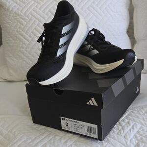 Adidas Black and White Women's Sneakers